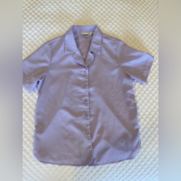 Vintage Liz Baker Front Buttons Top 4P - Picture 10 of 11